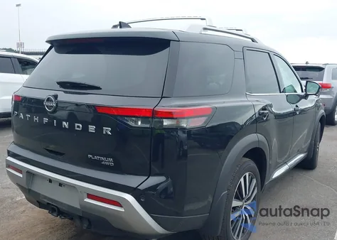 2024 Nissan Pathfinder Platinum 4Wd z USA, uszkodzony, nr VIN 5N1DR3DJ7RC295116